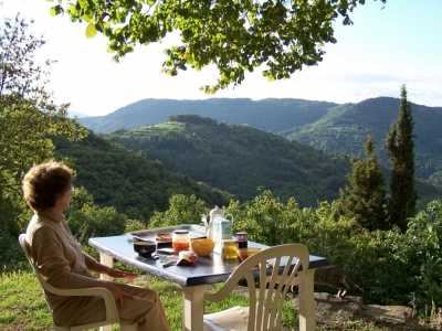 Petit déjeuné en extérieur